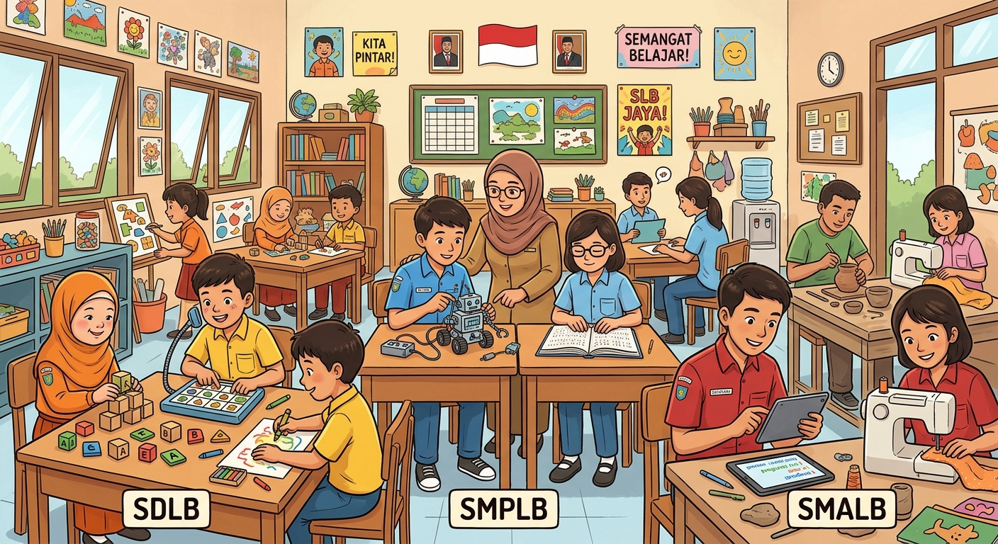 Kolaborasi Guru SLB